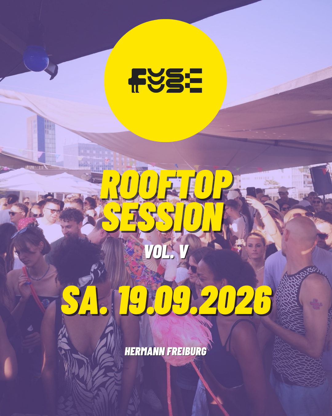 Veranstaltungsbild für FUSE - ROOFTOP SESSION Vol. V
